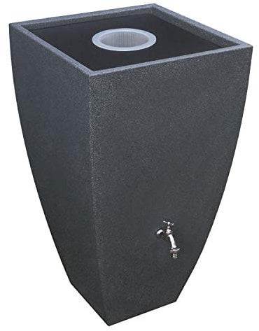 Regentonne / Regenwassertank 200 L REWATEC Modena black granit