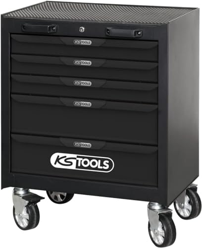 KS Tools 810.8010 Werkstattwagen 5 Schubladen 26 
