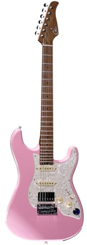 Mooer GTRS Guitars Standard 801 Intelligent Guitar (S801) - Shell Pink