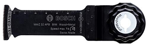 Bosch Professional Maiz 32 APB Plunge Saw Blades for Wood & Unhardened Metal, Starlock Max, Accessories Multifunctional Tool Pack of 1, 2608662768