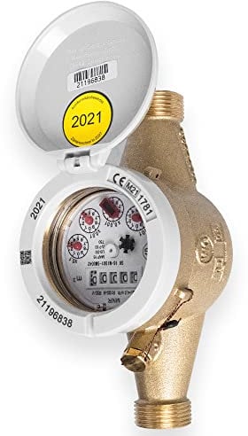 Wasser-Geräte G Contador de agua doméstico MNK horizontal