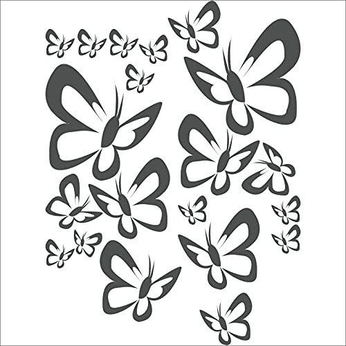 INDIGOS UG - Wandtattoo Wohnzimmer - Wandaufkleber W521 - Aufkleber Kinderzimmer Schlafzimmer Küche Badezimmer Büro Dekoration