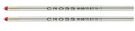 Cross Kugelschreiber Minen 2 rot