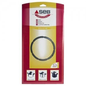 Joint de couvercle pour autocuiseur Seb Délico classic, Délicio Confort, Délicio Armatal, Pour les cuves 4,5 litres , 6 litres , Diamètre : 220 mm