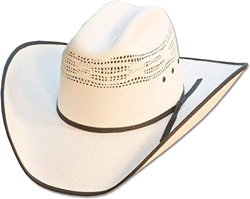 Stars & Stripes Straw Hat Ashton - White - XL