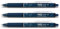Pilot FriXion Clicker 0,7 3er Set 3er Set blau-schwarz