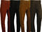 Lederjeans Herren Damen- Lederhose lang Herren Nubuk Leder Fuente Motorrad Biker Jagd REIT Trachten Lederhose in 5 Farben