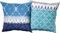 Fleuresse Kissenbezug Feinbiber blau Größe 80x80 cm