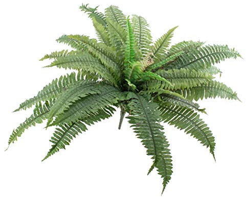 artplants.de Künstlicher Schwert Farn Samuel, grün, Ø 75cm, 50cm | 34 Blätter - 0