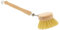 Holz-Spülbürste, 23 cm, Kleiner 4,3 cm Bürstenkopf zum Wechseln, gutes Spülergebnis durch stabile Fibre-Borsten, hitze-beständige Abwasch-Bürste aus Buche, Made in EU