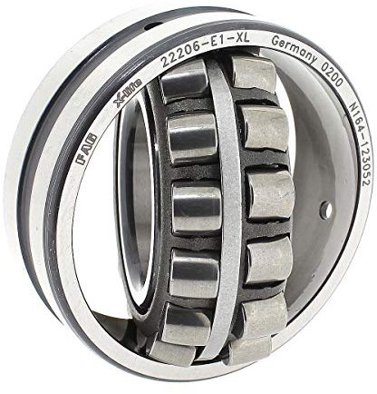 FAG 222060 Sphärische Roller Bearing, gerade, Stahl Käfig, die, normal Metrisches, Bohrung 30 mm ID, 62 mm OD, 20 mm Breite