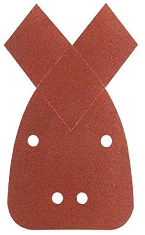 Bosch Accessories Schleifblatt (für Multischleifer verschiedene Materialien, 5 Stück, 95 x 135 mm, Körnung 120)