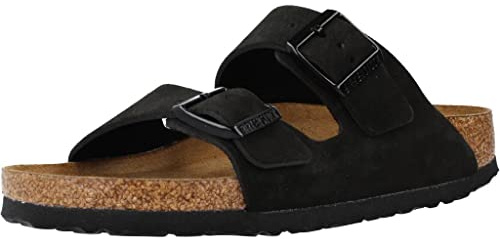 Birkenstock Arizona Sfb, Women's Open Toe Sandals, Noir, 7 UK (40 EU)