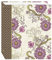 Pioneer Photo Albums Magnetisches Fotoalbum mit 3 Ringen, selbstklebend, 100 Seiten (50 Blatt), Motiv: Beerenblüten, mittelgroß