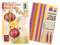 Ursus 23480099 - Designstreifen Paper Balls Magic Christmas, Material für bis zu 8 Paper Balls, Durchmesser ca. 10 cm, 60 Streifen mit Zubehör, ideal zum Basteln von individuellen Weihnachtskugeln