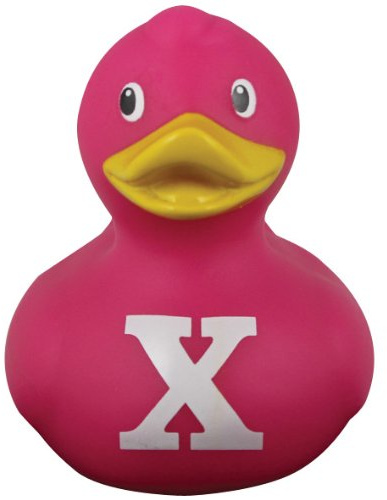 Bud Mini Duck Letter X