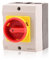 Intratec Interruttore principale 20A, 3 poli con custodia – Sezionatore a parete IP65 per interni ed esterni, 120 x 100 x 120 mm
