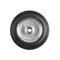 ProPlus Rueda Jockey Llanta Metal con Neumático Caucho 200x50mm