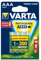 Varta Rechargeable AAA Batteries 1.2V NiMH 1000mAh Pack of 4