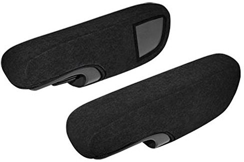 ZentimeX Z737767 Armlehnenbezüge Stoff schwarz