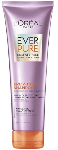 L'Oreal Paris EverPure Frizz Defy Shampoo, 8.5 Ounce, 250 ml
