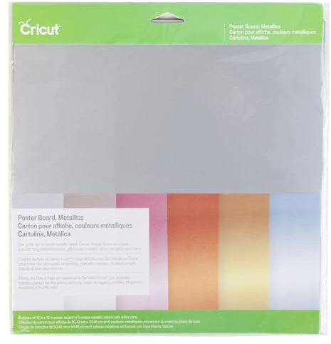 Cricut-Plakatkarton, Metall
