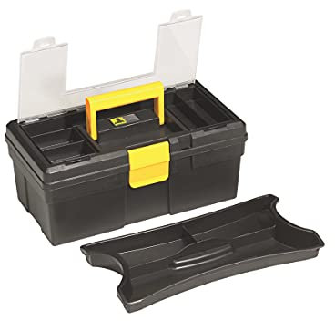 Allit 476190 McPlus Promo 12.5 Werkzeugkoffer leer, schwarz