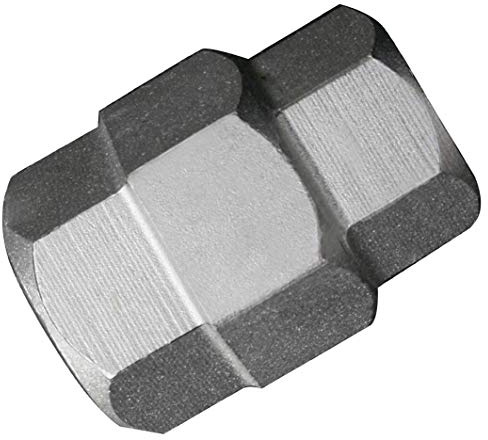 SW-Stahl 05113L Kombieinsatz 1/2 Zoll für Motorrad-Steckachsen, 19-24 mm | Vielseitiger Innensechskant-Adapter aus Chrom-Vanadium für Montage und Ausbau, passend für 19, 22 und 24 mm Schlüsselweite