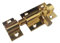 1 x MAP Hardware 38mm Brass Straight Door Bolt Sliding Barrel Lock.