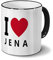digital print Städtetasse JENA - Design I Love JENA