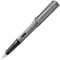 Lamy AL-star graphite Füller – Füllhalter mit ergonomischem Griff & polierter Stahlfeder in Strichbreite EF – leichtes Aluminiumgehäuse – inkl. Tintenpatrone T 10 blau – Rechtshänder