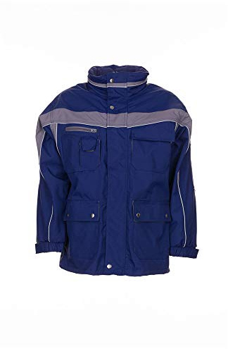 Planam Herren Plaline Allwetterjacke Allwetterjacke Plaline Größe L in marine/zink (1er Pack)