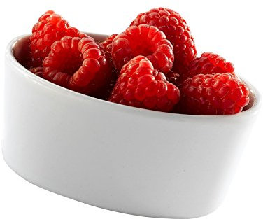 Genware NEV-RAMOV10-W Royal Oval Ramekin, 10 cm (Pack of 6)