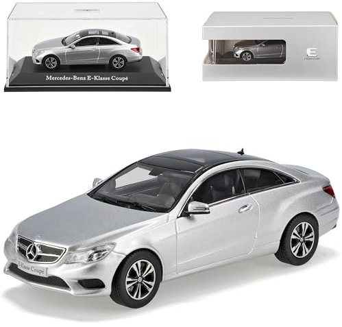 Kyosho Mercedes-B E-Klasse Coupe Silber W212 Ab Facelift 2013 1/43 Modell Auto