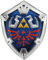 Kinder Legend of Zelda Link Schild Zubehörteil - Einheitsgröße