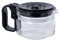 Fackelmann 20998 Verseuse Adaptable pour cafetière, Verre, Plastique, Noir, 17,5 x 14 x 10,5 cm