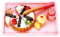 Bino world of toys Schneide-Geburtstagskuchen aus Holz Spielzeug für Kinder ab 3 Jahre (31-Teilig, Maße: 23 x 15 x 7 cm, inkl.: Holz-Messer, Servier-Tablet, Belag, Spielzeug-Marmelade & -Honig), Bunt