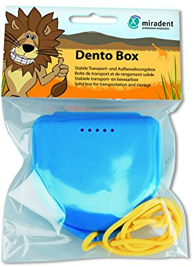 MIRADENT Zahnspangenbox Dento Box I blau 1 St