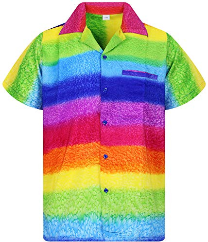 Funky Hawaiihemd,Rainbow,4XL