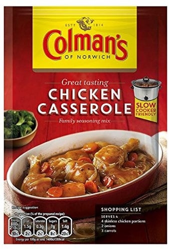 ( 12 Pack ) Colman's Chicken Casserole Recipe Mix 40g