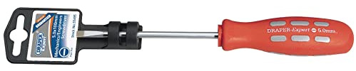 Draper Expert 55495 5 mm x 100 mm Slotted Parallel-Tip Mechanic’s Screwdriver