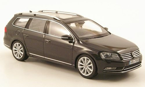 VW Passat Variant (B7), dkl.-grau, 2010, Modellauto, Fertigmodell, Schuco 1:43