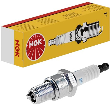 NGK (3194) BR9ES SOLID Standard Spark Plug, Pack of 1