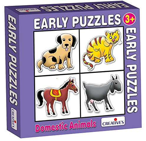 Creative Educational Early Years Domestic Animals Puzzles