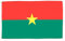 AZ FLAG - Drapeau Burkina Faso - 150x90 cm - Drapeau Burkinabais 100% Polyester Avec Oeillets Métalliques Intégrés - Pavillon 110 g