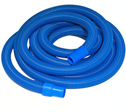 12 m Poolschlauch 38 mm Schwimmbadschlauch mit elastischen Muffen Schlauch Pool Poolpumpe flexibler Pumpenschlauch Formstabil Trittfest Pumpenschlauch Wasserschlauch