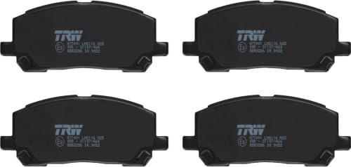 TRW GDB3286 Brake Pad Set of 4 Compatible for Lexus RX SUV (MCU15) 1998-2003 Front Axle and Other Vehicles
