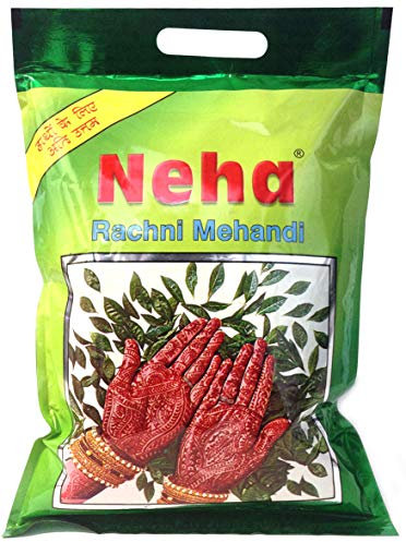 Neha Herbal 100% Natural Temporäre Tattoo Rachni Mehndi Pulver (250G)