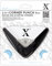 Xcut Docrafts - Taglierino per Angoli concavi e convessi, Nero/Bianco, 5mm Radius