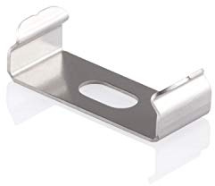 Montageclip zu Aluminiumprofil XT02, YT06, Edelstahl